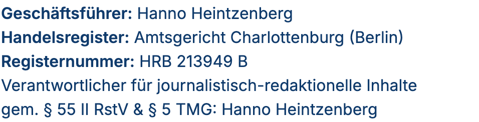 Impressum